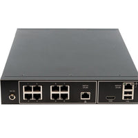 AXIS S2108 Camera Station Recorder with Integrated PoE Switch, Includes Core Licenses, 2TB HDD