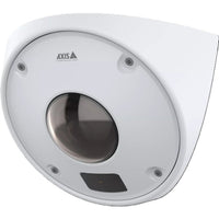 AXIS Q9227-SLV 4MP Indoor Dome IR Camera with Corner Mount for Gripless Mounting, White