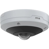 AXIS 03131-001 M4338-PLVE M43 Series 12MP Outdoor-Ready AI-Powered Panoramic Camera with 360° View, 1.7mm Fixed Lens, IR LEDs, IP66, IK10