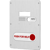 AXIS 03486-001 TI8301 Adapter Plate for Network Intercom Integration with Emergency Help Point