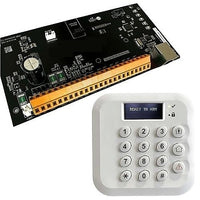 Connect2Go UNO and UNO550RF-WHT KIT UNO Series Intrusion Bundle with UNO IP Alarm Panel and UNO5500RF Keypad, White