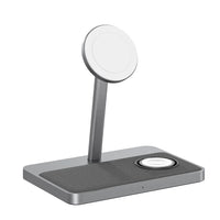 ZIKE Z557C 3-in-1 Qi2 & MFW Magnetic Wireless Charging Stand