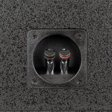 12" Loaded Subwoofer Ported Rugged Armored Enclosure With ZXI12.2D 1000 Watts Rms