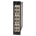 Hubbell OCSC62 12-Adapter Fiber LGX Cassette, OM1, SC Duplex to MTP, Beige