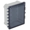 STI EP101006-T EnviroArmour Waterproof Polycarbonate NEMA Enclosure, 10"H 10"W 6"D, Tinted
