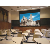 Draper 140043U Access V Series Ceiling-Recessed Tab-Tensioned Electric Projection Screen
