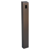 PEDESTAL ADA-CS-TWR-47x4x6BRZ 47" Tappered Bronze Finish Pedestal with 6" Face