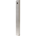 Pedestal Pro ADA-SS-TWR-60x4x6 60" Tappered Stainless Pedestal with 6" Face