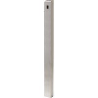 PEDESTAL ADA-SS-TWR-72x4x6 72" Tappered Stainless Pedestal with 6" Face