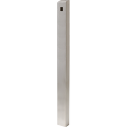 PEDESTAL ADA-SS-TWR-72x4x6 72" Tappered Stainless Pedestal with 6" Face