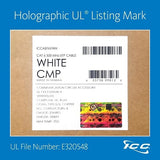 ICC ICCABT6VWH CAT6 CMP Plenum 23AWG 100