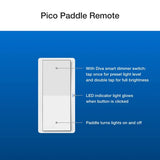 Lutron DVRF-PKG1S-WH Claro Smart Switch 