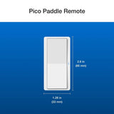 Lutron DVRF-PKG1S-WH Claro Smart Switch 