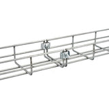 Hubbell HBT0208ZP Wire Basket Tray, 2 H 