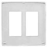Hubbell NPS262W 2-Gang Decora Snap-On Wa
