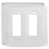 Hubbell NPS262W 2-Gang Decora Snap-On Wa