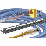 Hubbell HC6AB07 NEXTSPEED CAT6A Slim Pat