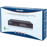 Intellinet 561167 8-Port Gigabit POE+ Sw