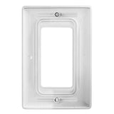 Hubbell NPJJ26W Jumbo White 1-Gang Decor