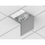 Hubbell HRCB22WHT Recessed Ceiling Box, 