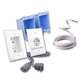 Vanco RL121224-WH Rapid Link Power with 