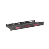 Hubbell OCLCD40G8VI Fiber LGX Cassette, 