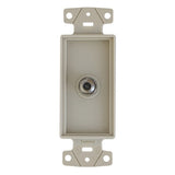 Hubbell NS780LA 1-Gang Plate Frame Decor