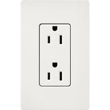 Lutron SCR-15-RW Claro 15A Duplex Recept