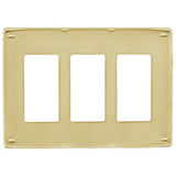 Hubbell NPS263I 3-Gang Decorative Snap-O