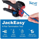 ICC IC107F6CBK CAT6 Keystone Jack with S