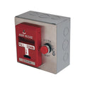 Potter MAS-MP Mounting Plate for Manual Station 3001012, Includes Abort Switch and Backbox for Selected RMS Pullstations