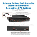 Eaton Tripp Lite BP72VRM2U Battery for S