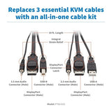 Eaton Tripp Lite P783-010 DP KVM Cable, 