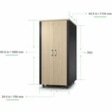 APC AR4032A NetShelter Soundproof 32U Se