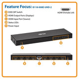 Eaton Tripp Lite B118-008E-UHD-2 8-Port 