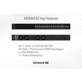Netgear MSM4332-100NES M4350-24M4X4V Ful