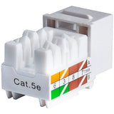 ADI PRO 0E-CAT5KEYWH CAT5e Keystone Jack