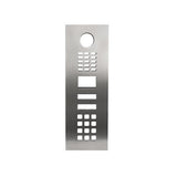 DoorBird D2102KV Front Panel, Grey Alumi