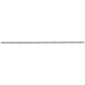Hubbell HBLALU20GBA612 Plugtrak Power Strip, 6-Pack, 6", Aluminum