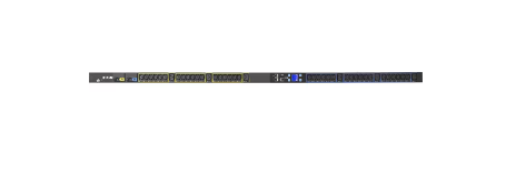 Eaton EMI104-10 Metered Input rack PDU, 0U, L6-30P input, 5.76 kW max, 200-240V, 24A, 10 ft cord, Single-phase, Outlets: (36) C13 Outlet grip, (6) C19 Outlet grip - NEMA L6-30P