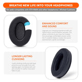 ATH M50X Earpads - Velour Hybrid