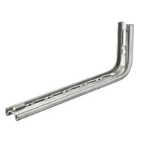 Hubbell HBTLB8 Wall Bracket Accessoy, L-Shape, 8" Tray, Pre-Galvanized