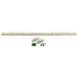 Hubbell HBBBHR191KTTP Bus Bar, 1.25" x 19", Includes 10-Day Kit, Tin Plated
