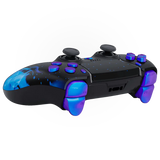MODDEDZONE BLUE FIRE PS5 DualSense Edge Custom Modded Wireless Controller
