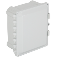 STI EP101006-O EnviroArmour Waterproof Polycarbonate NEMA Enclosure, 10H 10W 6D, Opaque