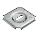 Hubbell HBTWS Wire Basket Tray, Under Floor Tray, Support Washer, Pre-Galvanized, 50-Piece