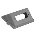 Hubbell IM1SCA15GY Audio / Video Unloaded Module, SC Angled, 1-Duplex, 1.5U, Gray
