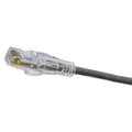 Hubbell HCL6AGY15 NEXTSPEED CAT6A 28-8 Low Diameter Slim Patch Cable, 15', Gray