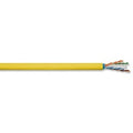 Hubbell C6ASPDSY NEXTSPEED, CAT6A Cable, Discontinuous Shield, 23 AWG, Reel in Box, UTP, Plenum, Yellow, 1000'