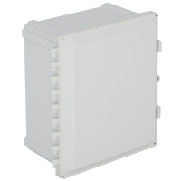 STI EP141207-O EnviroArmour Waterproof Polycarbonate NEMA Enclosure, 14H 12W 7D, Opaque